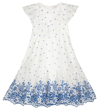 Bedrucktes Kleid aus Baumwolle | Monnalisa
