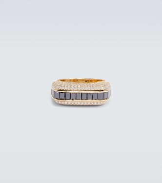 Anello Empress in oro 18kt con diamanti | Rainbow K