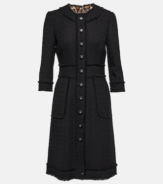 Midikleid aus einem Wollgemisch | Dolce&Gabbana
