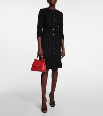 Wool-blend minidress | Dolce&Gabbana