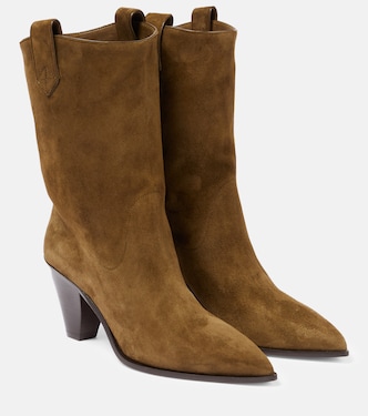 Boogie suede cowboy boots | Aquazzura