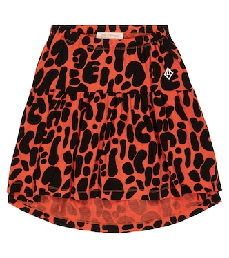 Falda Bird de algodón estampada | The Animals Observatory