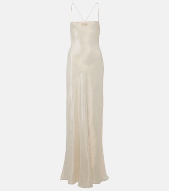 Robe aus einem Seidengemisch | Miu Miu