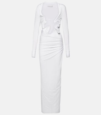 Venus Plunge jersey maxi dress | Christopher Esber