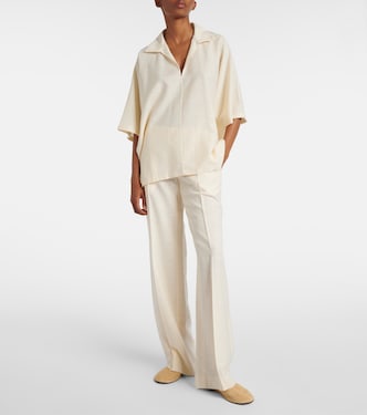 Ballerine Canal in suede | The Row