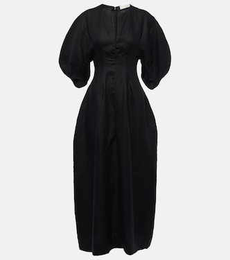 Soleil linen maxi dress | Faithfull