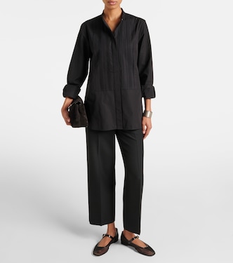 Camisa de esmoquin de algodón | CO