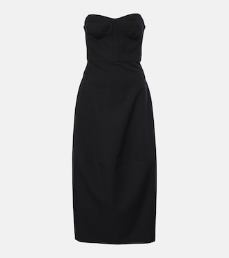 Jett cotton and wool corset dress | Fforme