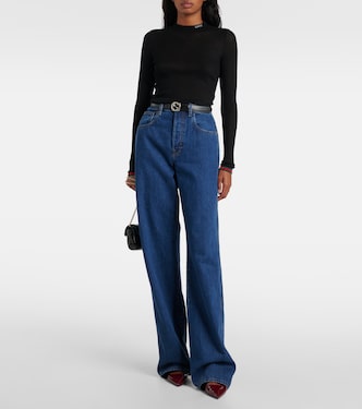 Top en cachemire et soie | Gucci