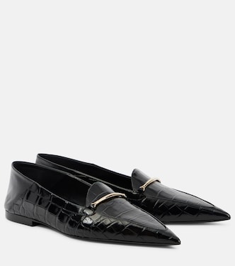 Mocassini Morsetto in pelle stampata | Victoria Beckham