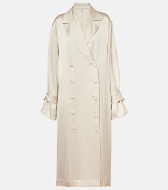 Maxikleid aus Satin | Toteme