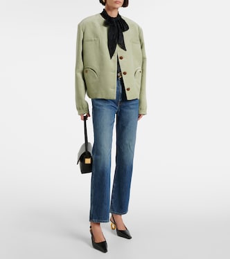 Jealousy Gliss cotton and linen jacket | Blazé Milano
