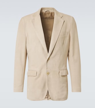 Blazer Eszenon aus Veloursleder | Lardini