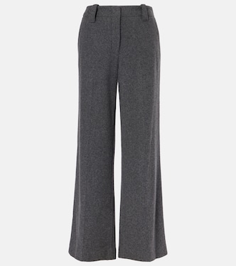 Violet mid-rise wide-leg pants | Proenza Schouler