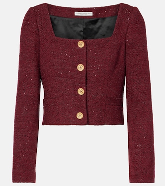 Giacca in tweed con paillettes | Alessandra Rich