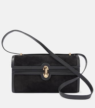 Borsa spalla Symmetry 26 in suede con pelle | Savette
