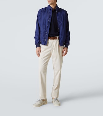 Segelschuhe aus Leder | Kiton