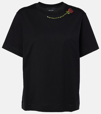 T-Shirt aus Baumwoll-Jersey | Simone Rocha