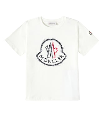 Logo cotton jersey T-shirt | Moncler Enfant