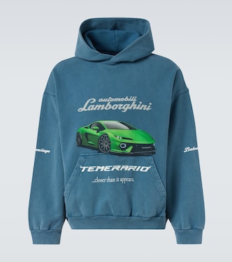 X Automobili Lamborghini sudadera de algodón | Balenciaga