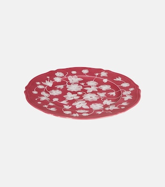 Bajoplato de porcelana floral por Ginori 1735 | Cabana