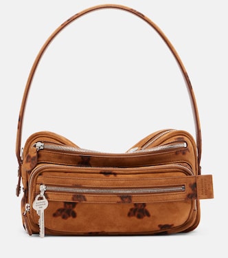 Camero Small suede shoulder bag | Acne Studios