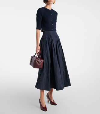 Jokey pleated taffeta midi skirt | 'S Max Mara