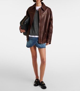 Chaqueta Huntington de piel | Simkhai