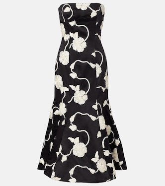 Ana embroidered midi dress | Rotate