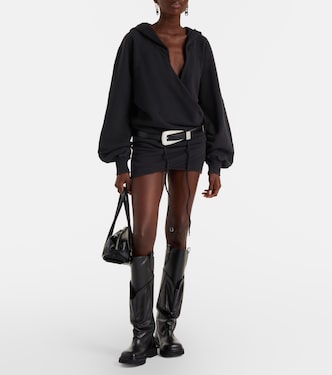 Cotton jersey sweatshirt dress | The Attico