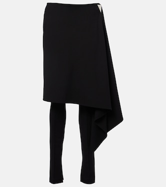 Draped slim pants | The Attico