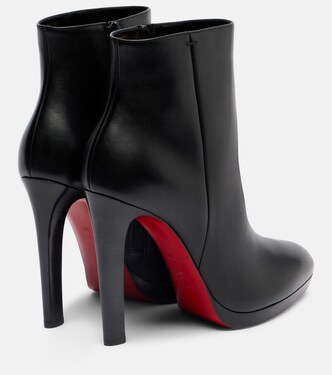 Fannylove 120 leather ankle boots | Christian Louboutin