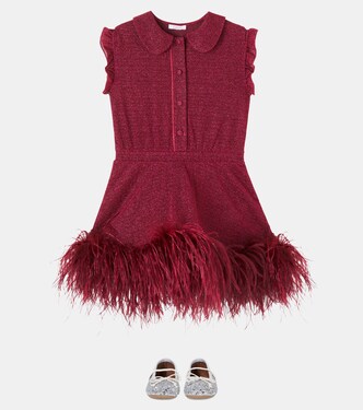 Lumière Plumage dress | Oséree Kids