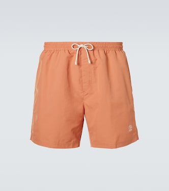 Logo swim trunks | Brunello Cucinelli
