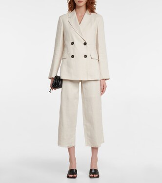 Weite Hose Franci aus einem Leinengemisch | 'S Max Mara