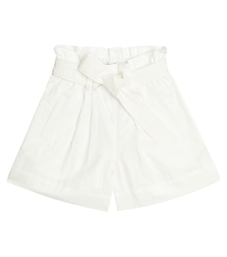 Shorts en mezcla de algodón | Brunello Cucinelli Kids