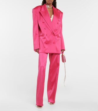 Doppelreihiger Blazer aus Satin | Magda Butrym