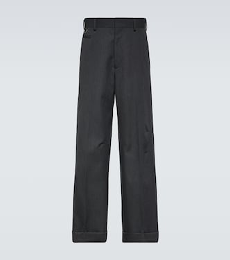 Pantalones rectos de lana | Undercover
