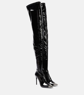 Botas mosqueteras de charol | David Koma