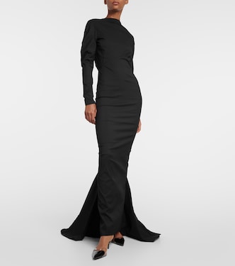 Verzierte Robe aus Taft | Alaïa