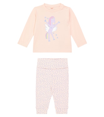 Baby - Pigiama in cotone con stampa | Stella McCartney Kids