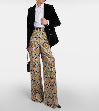 Weite Hose aus Seide | Etro