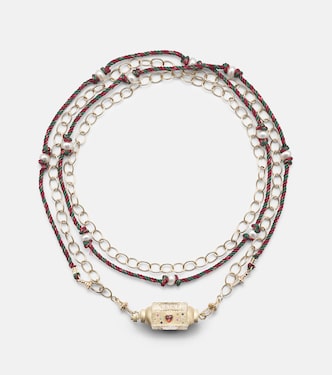 Collana in oro 14kt con zaffiri | Marie Lichtenberg
