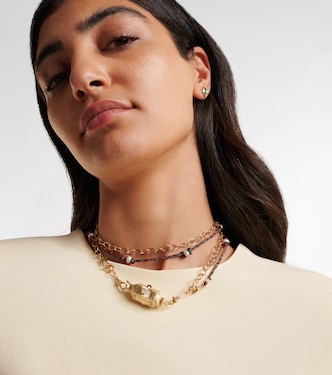 Collier en or 14 ct et saphirs | Marie Lichtenberg