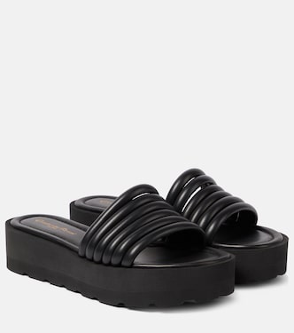 Sandali in pelle con plateau | Gianvito Rossi