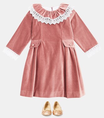 Kleid Maranta aus Samt | La Coqueta