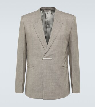 Single-breasted wool blazer | Givenchy