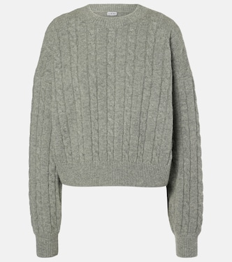 Pullover in lana a trecce | Loewe