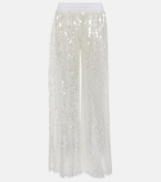 Sequined wide-leg pants | Norma Kamali