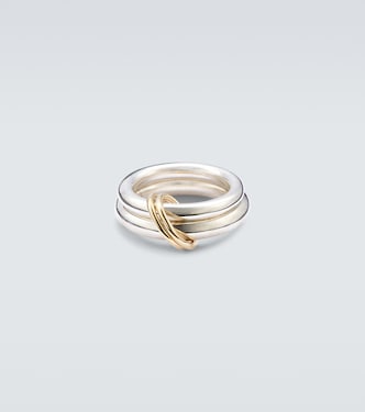 Virgo sterling silver and 18kt gold ring | Spinelli Kilcollin
